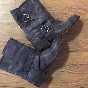 Steve Madden Cullen Boots Weathered Black Paris